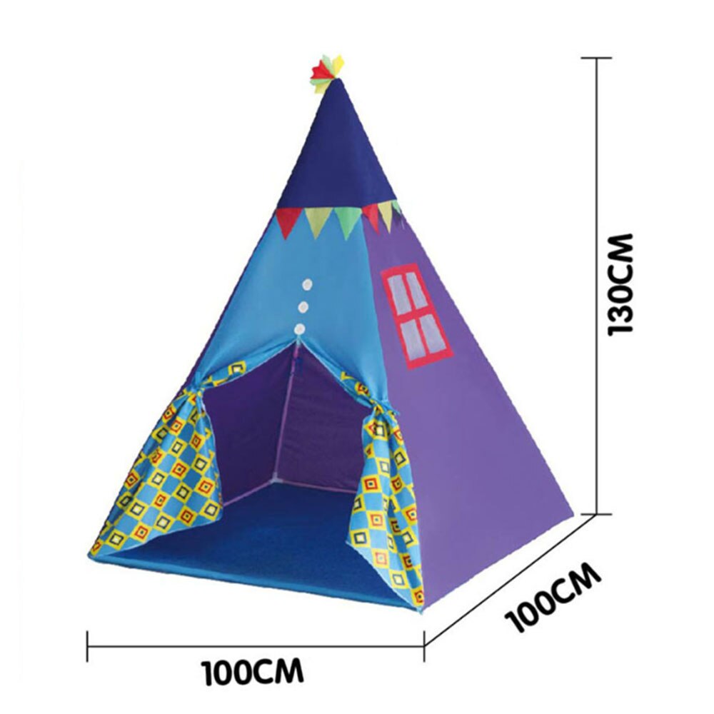 La Tenda del capretto Casa Portatile Principessa Castello Presente Pieghevole Appendere la Bandiera Dei Bambini Teepee Tenda Tenda del Gioco Di Compleanno Regalo Di Natale: A6