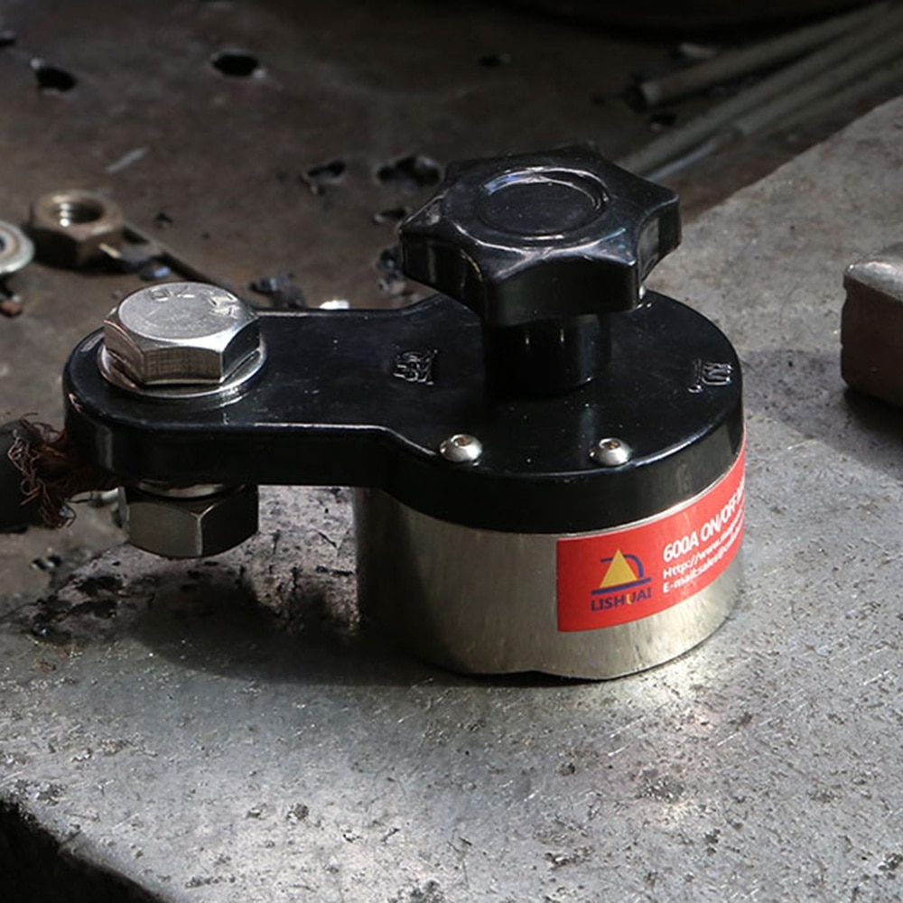 Lassen Magneten Op/Off Magnetische Lassen Ground Clamp Zeldzame Aarde Schakelbare Magneet Lassen Houder Lassen Tool 200A