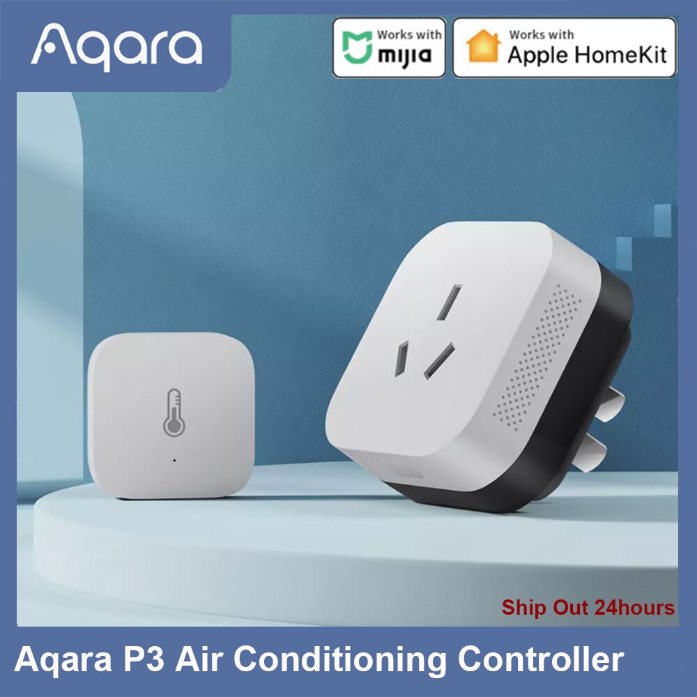 Aqara P3 Airconditioning Controller Hub Aqara Temperatuur Vochtigheid Sensor Zigbee App Afstandsbediening Voor Mijia App Apple Homekit