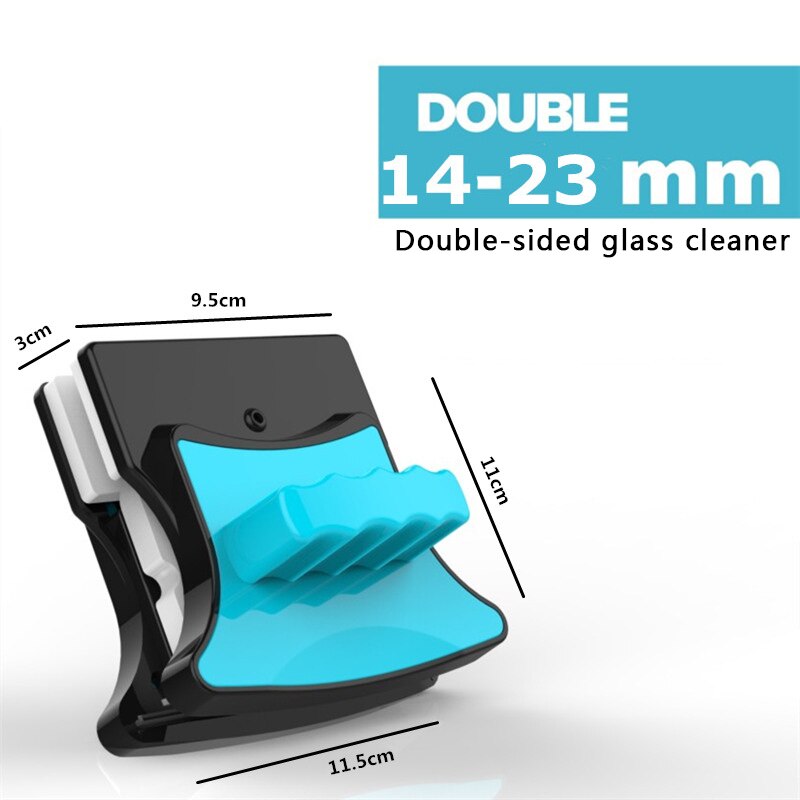 3-35MM Glas Reiniger Doppel-schicht-ebene Starke Magnetische Abwischen Fenster hochhaus Reinigung haushalt Werkzeug Pinsel Schaben: 14-23MM