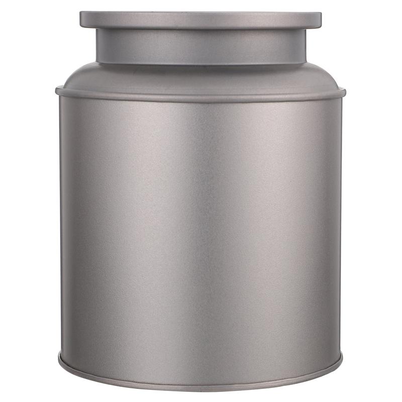 Tarro de hojalata para almacenamiento de té, recipiente grueso a prueba de humedad, de Metal, 1 unidad: Golden