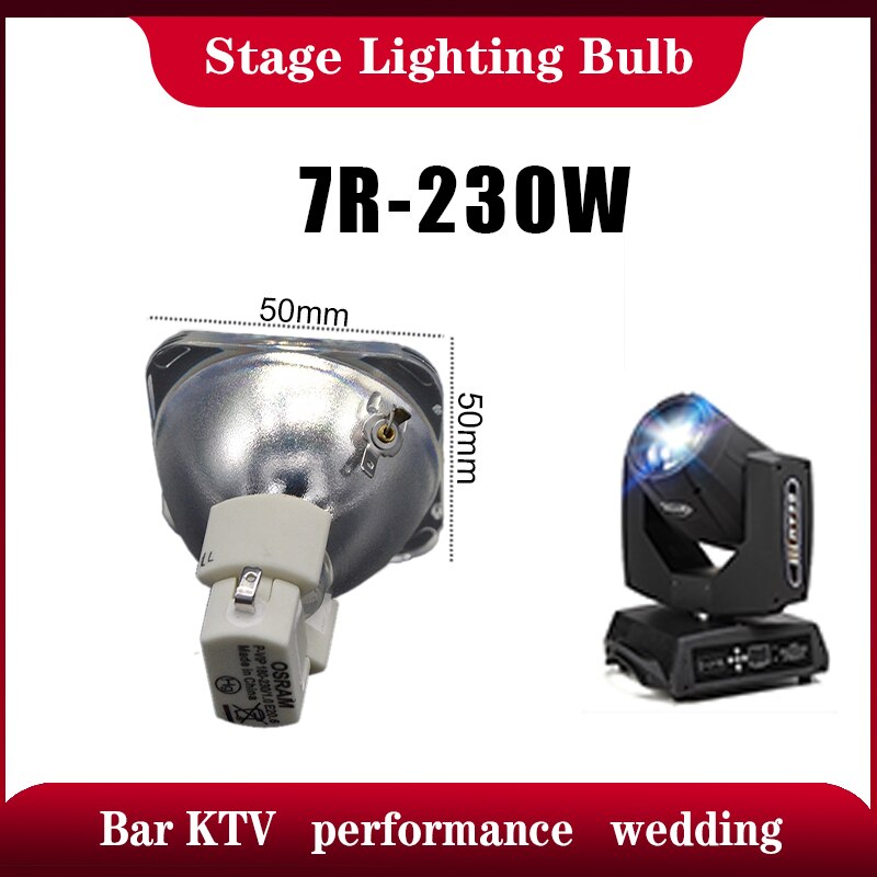 Top 7R 230 W/p-Vip 180-230/1.0 E20.6 Voor Moving Head Beam Lamp Stage Studio 7R Lamp