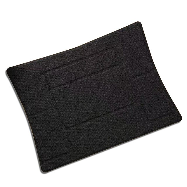Soporte plegable y ajustable para portátil, soporte de brazo para Macbook Pro 13, Mac Book, Notebook, accesorios de soporte portátil: Black