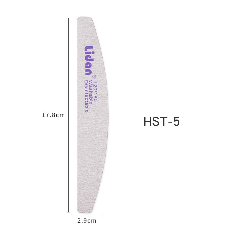 1 Pc biały dwustronna bufor robić paznokci diament pliku gąbki 100/180 polski blok profesjonalne szlifowanie narzędzia robić manicure robić paznokci lakier robić paznokci: E