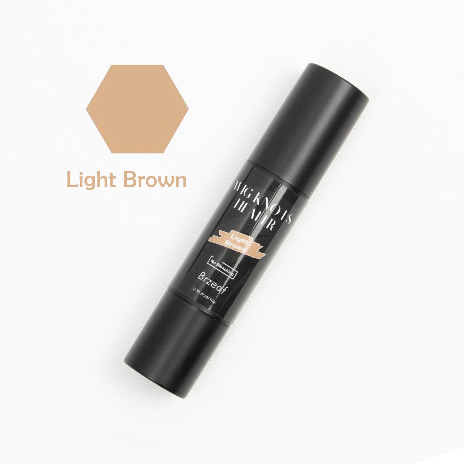 Kant Tint Stok Kant Verven Stok Pruik Lace Hd Kant Pruik Knopen Genezer 4 Kleuren 10G Custom Private Label: Light brown