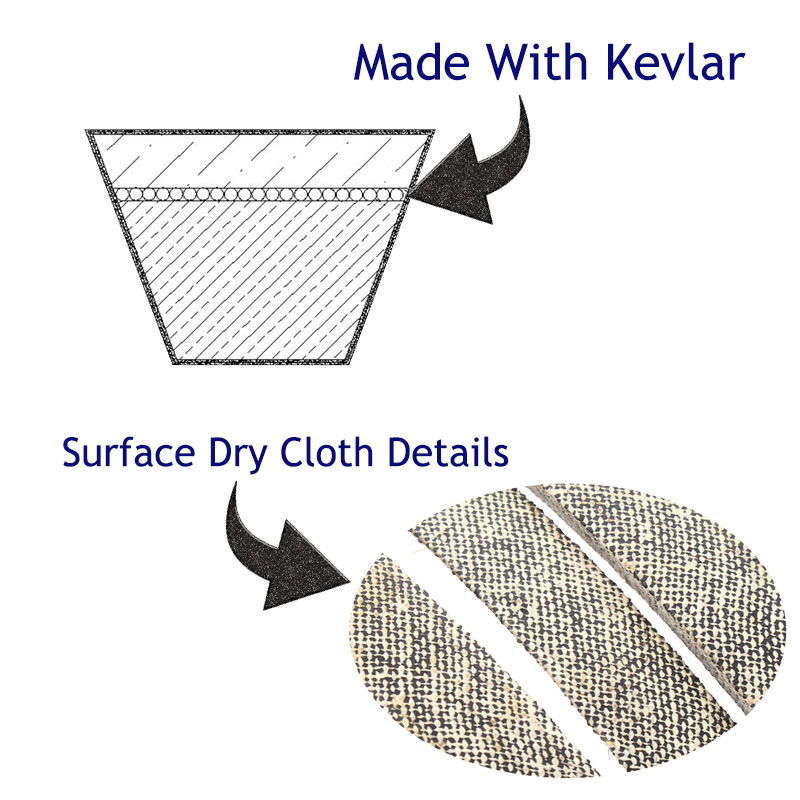 V-riem voor C/ub Cadet-modellen M48-M72 Accessoires voor voertuigen voor T/oro 51-3530 A49 (1/2"x51") voor grasmaaier Gemaakt met Kevlar