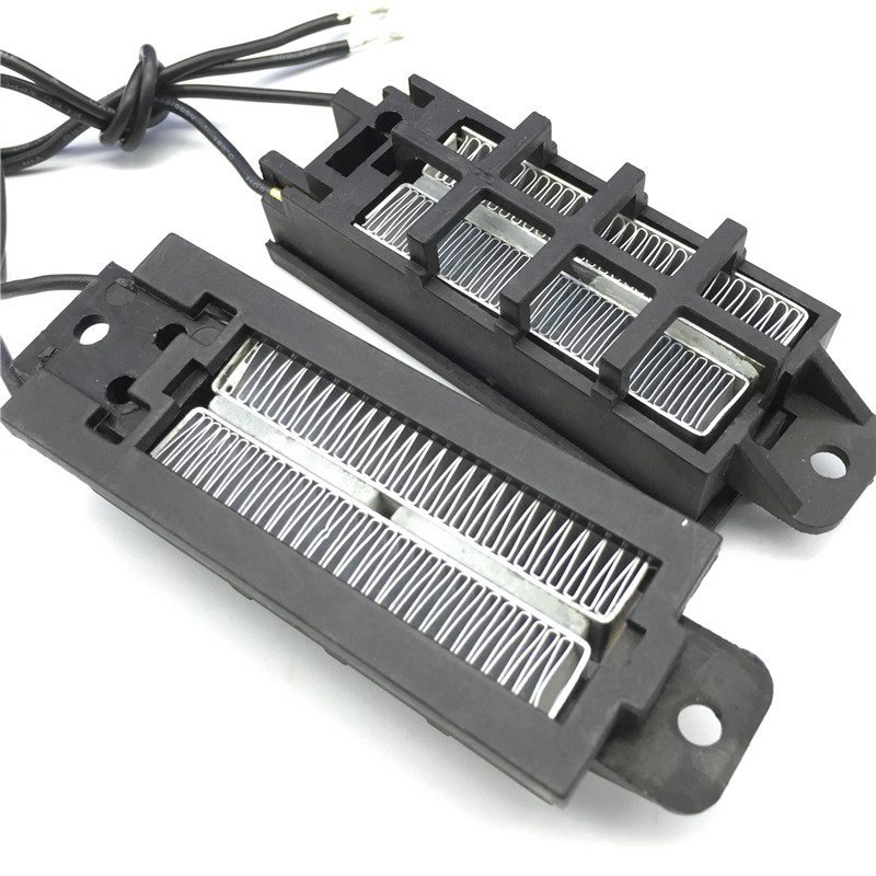 5 stk automatisk termostat ptc varmelegeme med stativ bølgebånd lille rumopvarmning 50w 12v ( ac/dc) gør-det-selv varmeværktøj