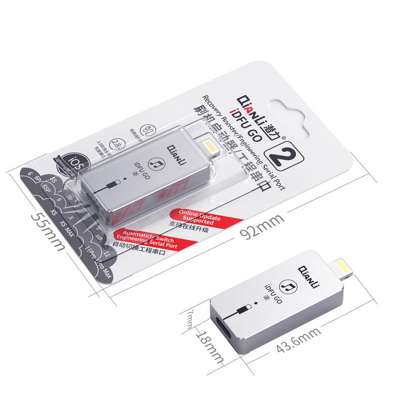 Qianli Idfu Gaan 2 Quick Recovery Mode Opstarten Dfu Modus Apparaat Paars Screen Modus Nand Voor Iphone Xs X 8P 8G 7P 7 Data Schrijven