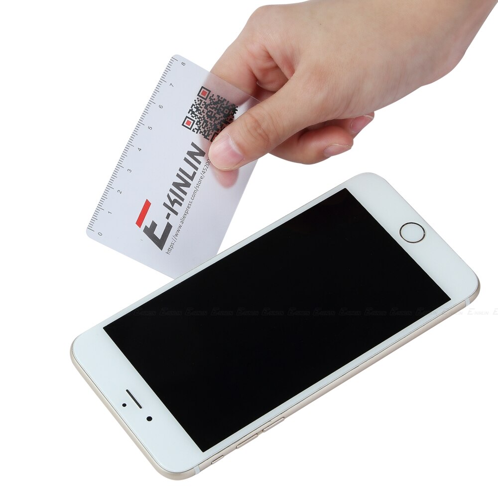 Mobile Phone LCD Screen Disassembly Open Teardown Repair Pry Opening Scraper For iPhone For Android Ruler Plastic Tools Card