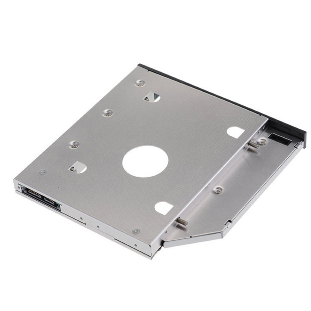 12.7mm 2.5inch SATA Hard Disk Case Tray DVD-ROM Optical Drive Caddy for PC Laptop Metal Mounting Adapter Bracket Hard Drive