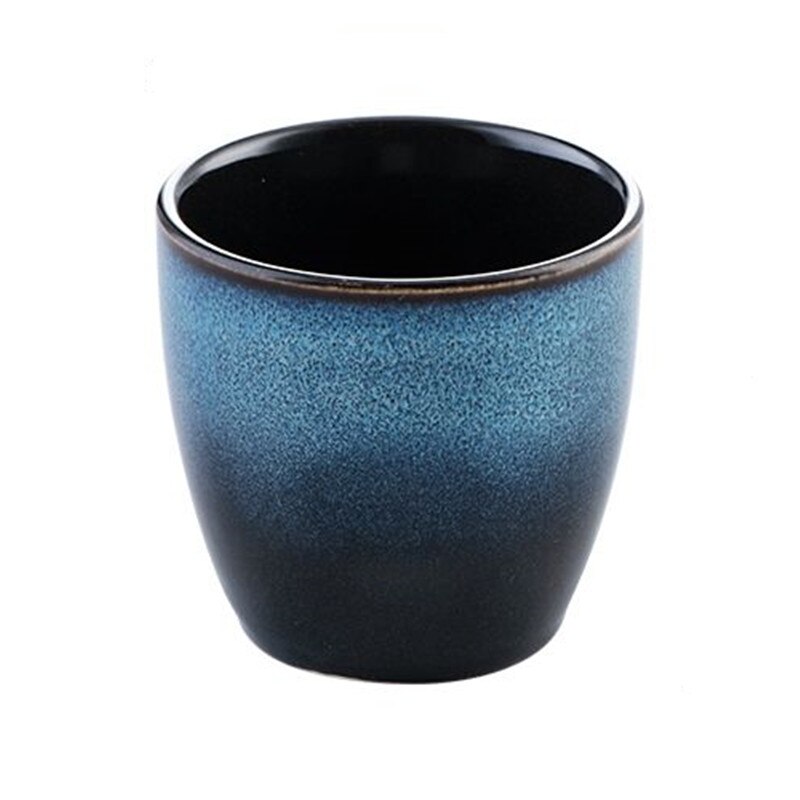 Taza de cerámica Retro de alta temperatura para Hotel, hecha a mano taza de agua, taza de té de porcelana de 150ml