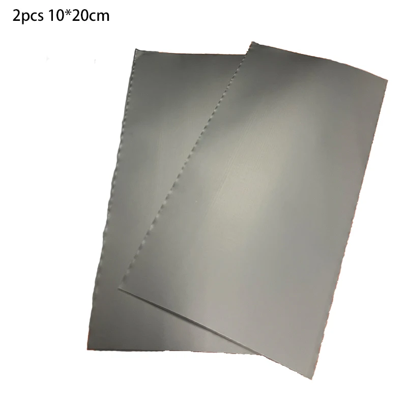 Naklejka termoprzewodząca do pasywnego radiatora, podkładka rozpraszająca ciepło, mata chłodząca do komputera, telefonu, GPU, CPU, 2 sztuki: MULTICOLOR