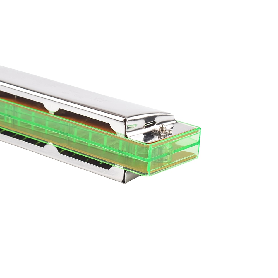 Zwaan SW24-8 Octaaf Harmonica 24 Gaten Koper Boord Rvs Cover Board Octaaf Harp Houtblazers