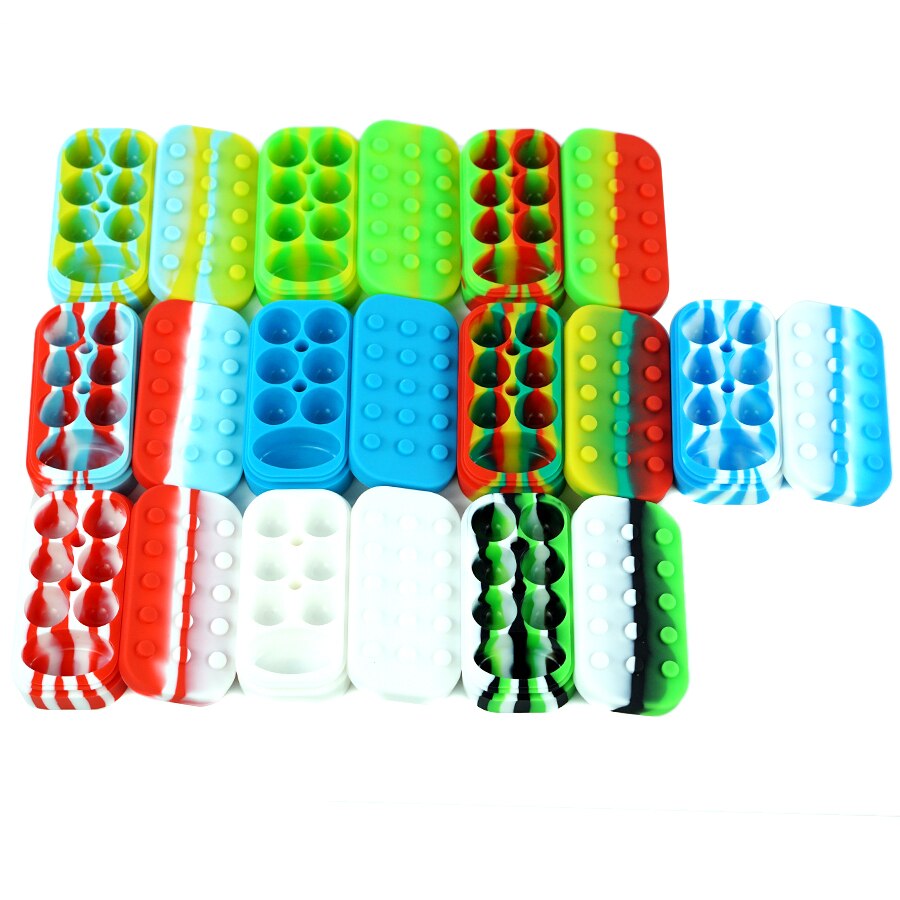 Wax Oil Concentrate Container Silicone Storage Jars Slick Jars Dab Box Non Stick: Random