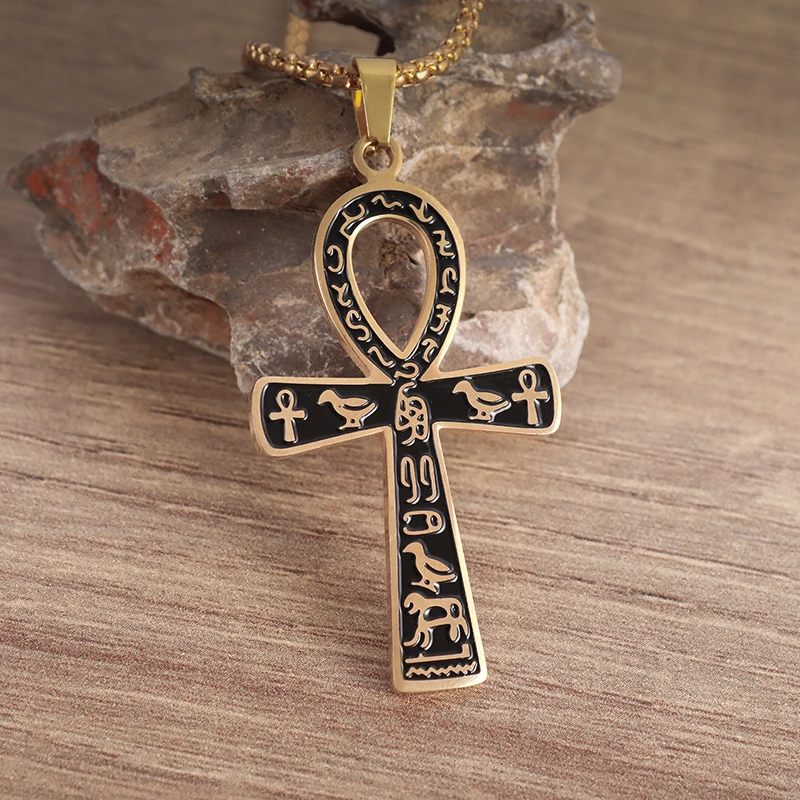Colgante Vintage de ojo de sol de Dios, collar de ojo que todo lo ve, joyería de amuleto religioso para hombres y mujeres