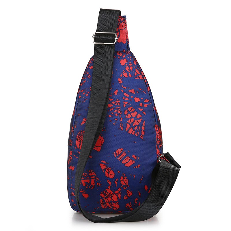 Waterproof Nylon Sling Chest Bag Back Travel Climb Cross Body Messenger Shoulder Pack Chest Bags Men Women Couple Bags