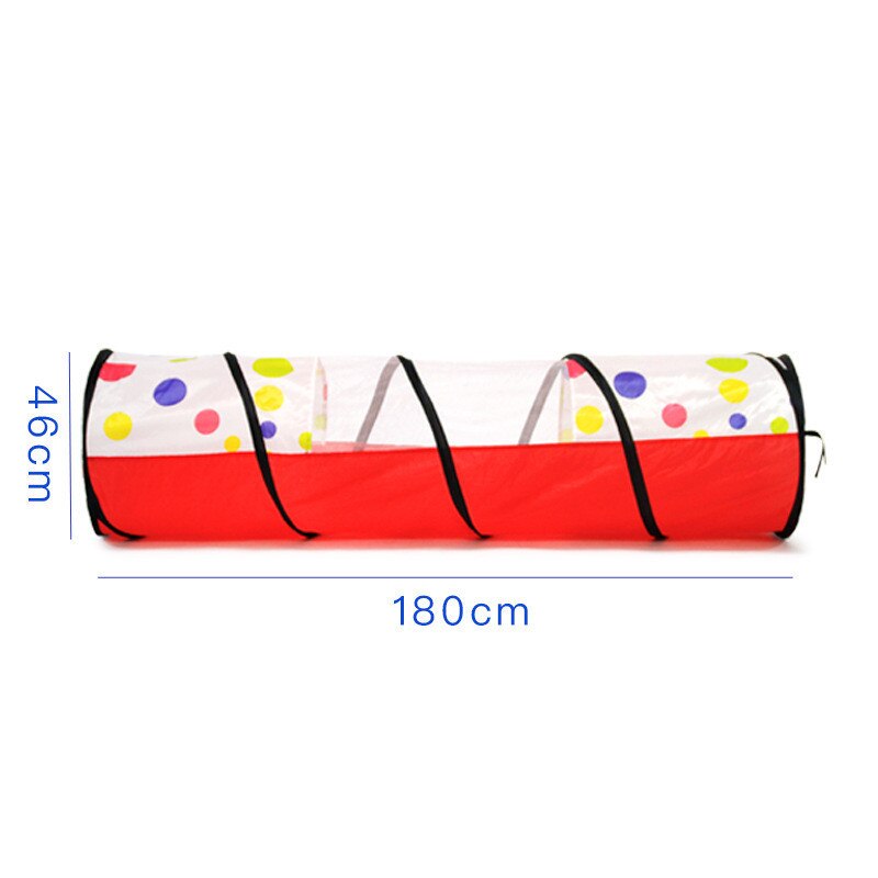 Foldable Ocean Ball Pool Indoor/Outdoor Crawling Tunnel Play House Play Tent Toys For Children