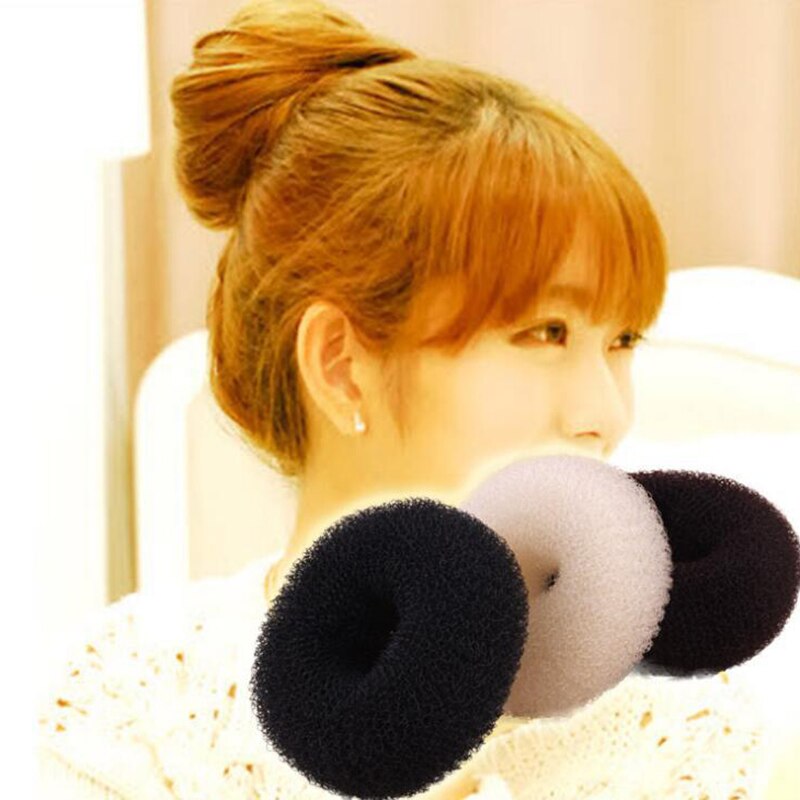 Hair Ring Bun Hair Styling Tool AccessoriesFashion Women Ladies Girls Magic Shaper Donut