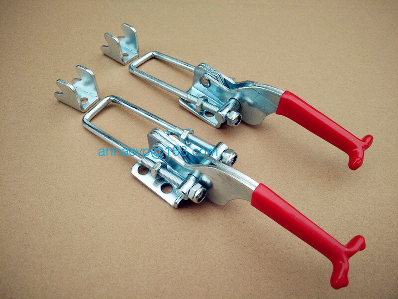 2PCS lever latch fastener adjustable quick release latch toggle clamps toggle fasteners trailer parts