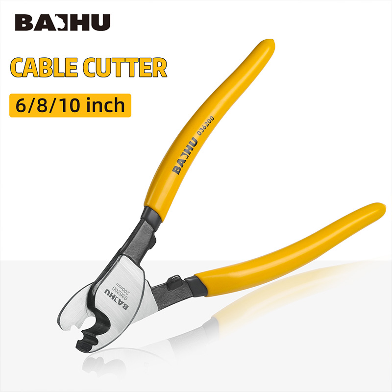 Insulated Cable Cutter Electrician Pliers Shock Wire Stripper Tool Pliers Cable Scissors