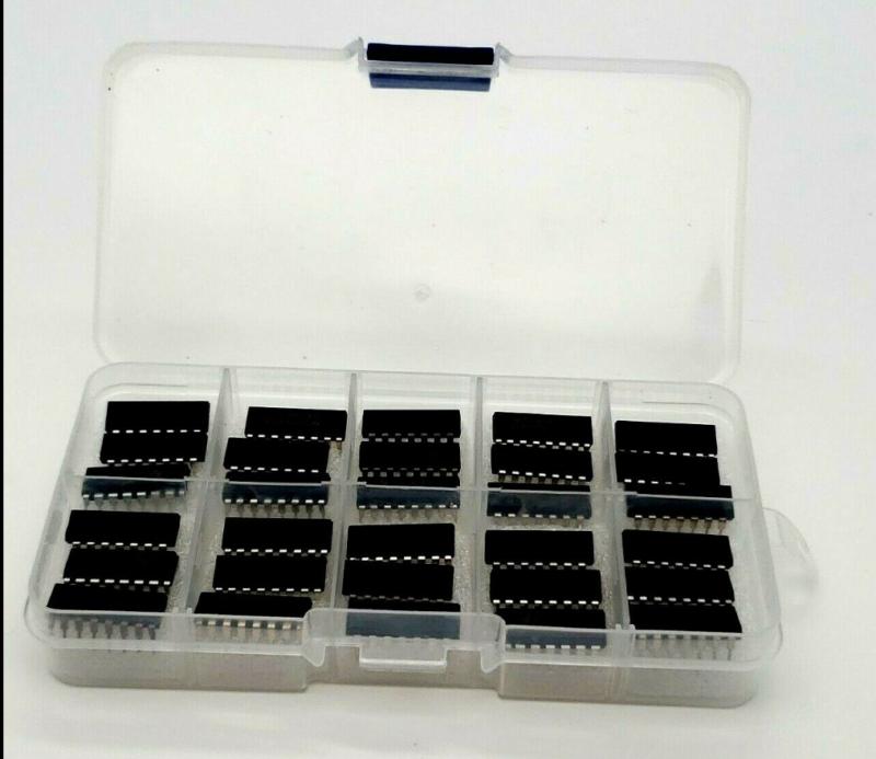 30 Types CD40XX DIP 4000 série CMOS logique IC assortiment Kit