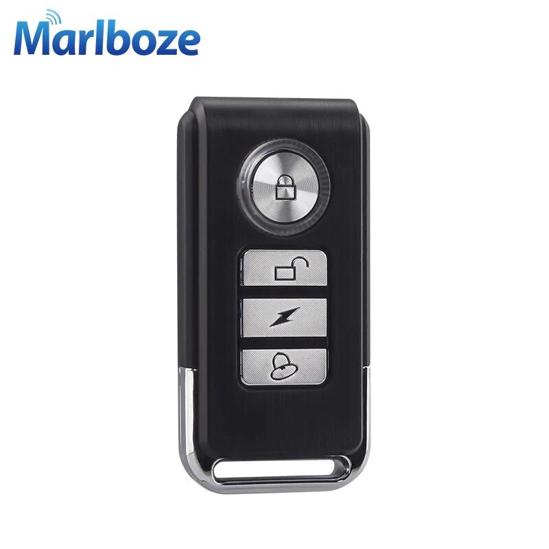 Fahrrad Vibration Spot Alarm PIR Sensor Alarm Marlboze Wireless Remote Controller für unsere Tür Sicherheit Alarm