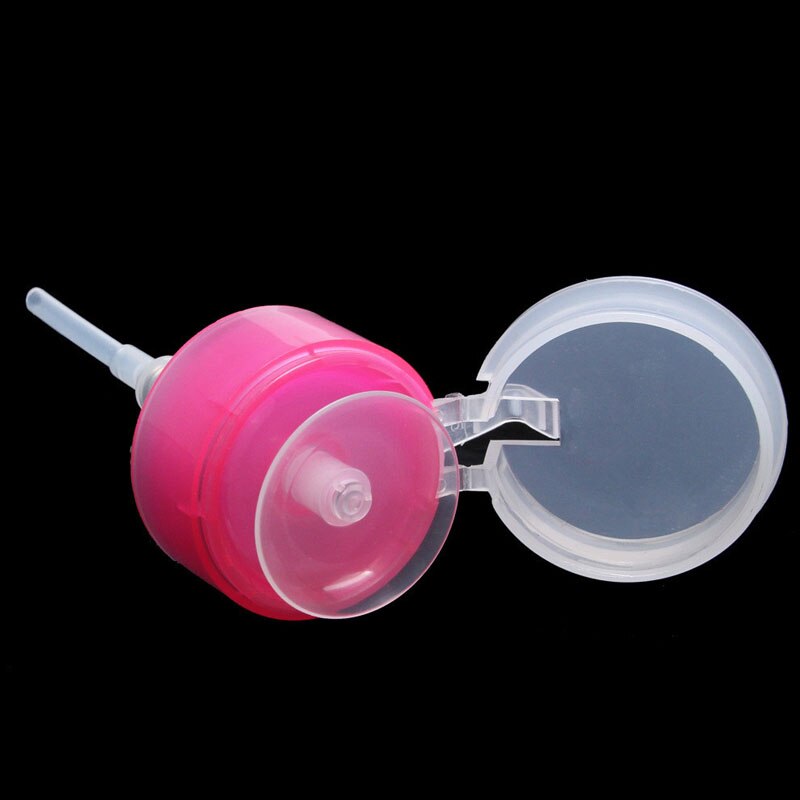 150Ml Roze Lege Dispenser Pomp Nail Art Polish Alcohol Remover Cleaner Hervulbare Fles Make-Up/Nail Art Apparatuur