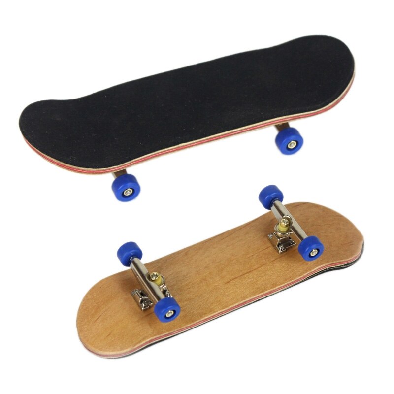 Diapasón de madera para niños y adultos, monopatín con caja, escritorio para el hogar, juego deportivo, , novedad de Arce, juguete para dedos, 1 Juego: 07