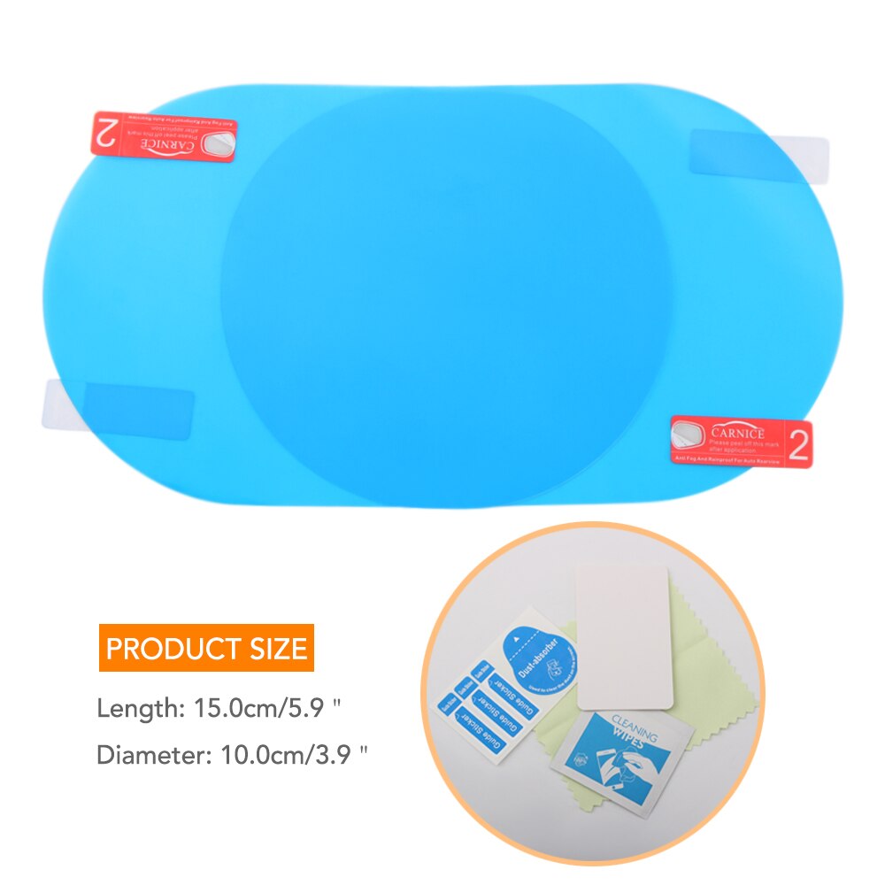 Car Anti Mist Rainproof Rearview Mirror Protective Film for Renault Koleos Kadjar Scenic Megane kwid Symbol Trafic Sandero: 100mm x150mm