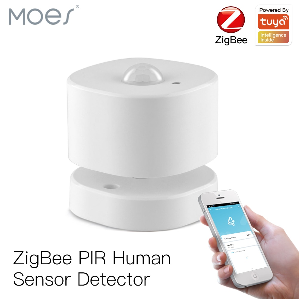 ZigBee PIR Bewegung Sensor Menschlichen Sensor Detektor Clever Leben Tuya App Kontrolle Intelligente Verknüpfung Clever Heimat Alarm System