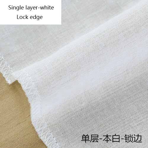 Cheesecloth filter antibakteriel bomuldsklud cheesecloth gaze naturligt åndbart bønne brød stof: Xnlq 004 / 50 x 150cm