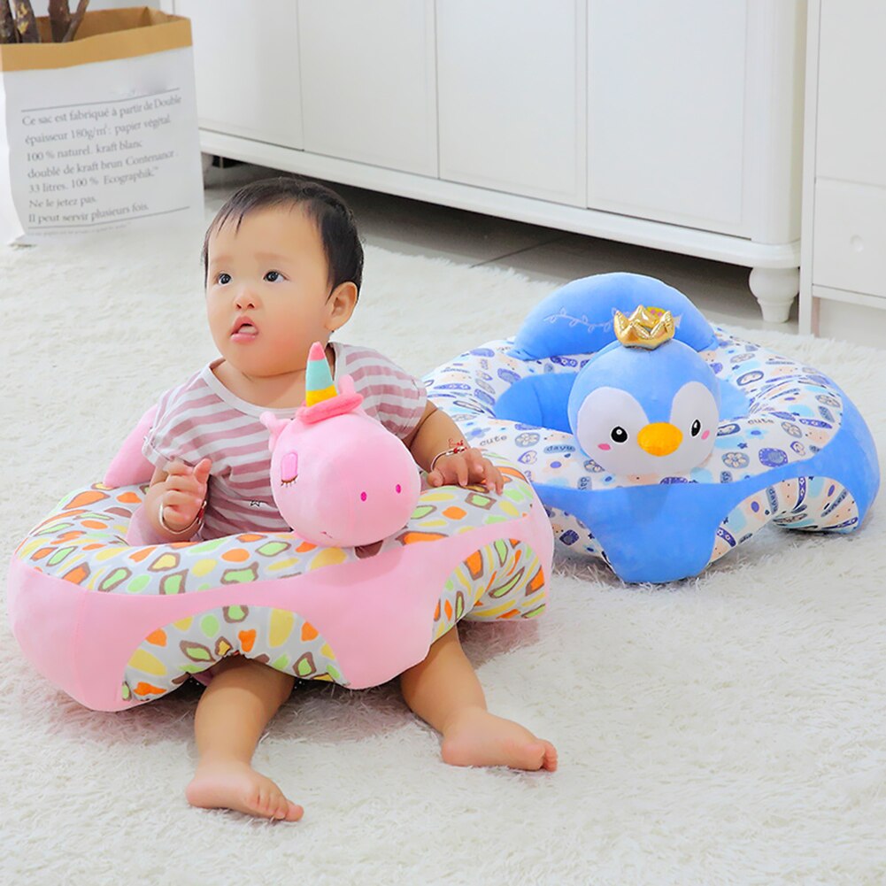 Cartoon Child Baby Seats Sofa Baby Learning to Sit Feeding Chair Cartoon Sofa Chair Kids Sit Chair Infant Sofa