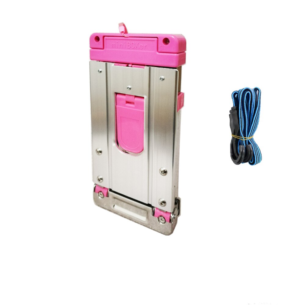 B-LIFE Folding Hand Truck Carts Portable Fold Up Dolly Compact and Lightweight for Luggage Personal Travel Moving Steel Carts: A 1