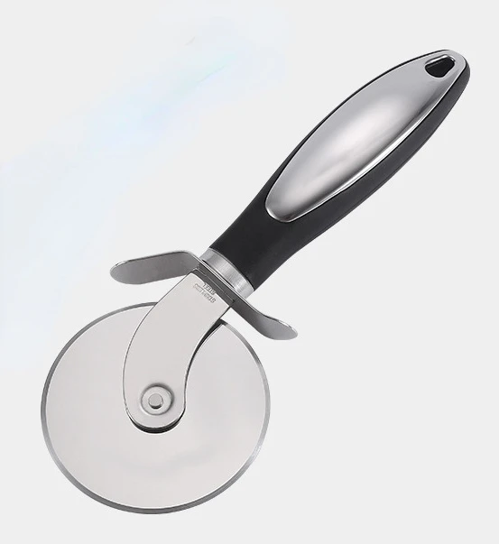 Roestvrijstalen pizzamesschep Pizzataart Pizza Roller Mes Driehoek Schop Mes Keukengereedschap: Bordeaux