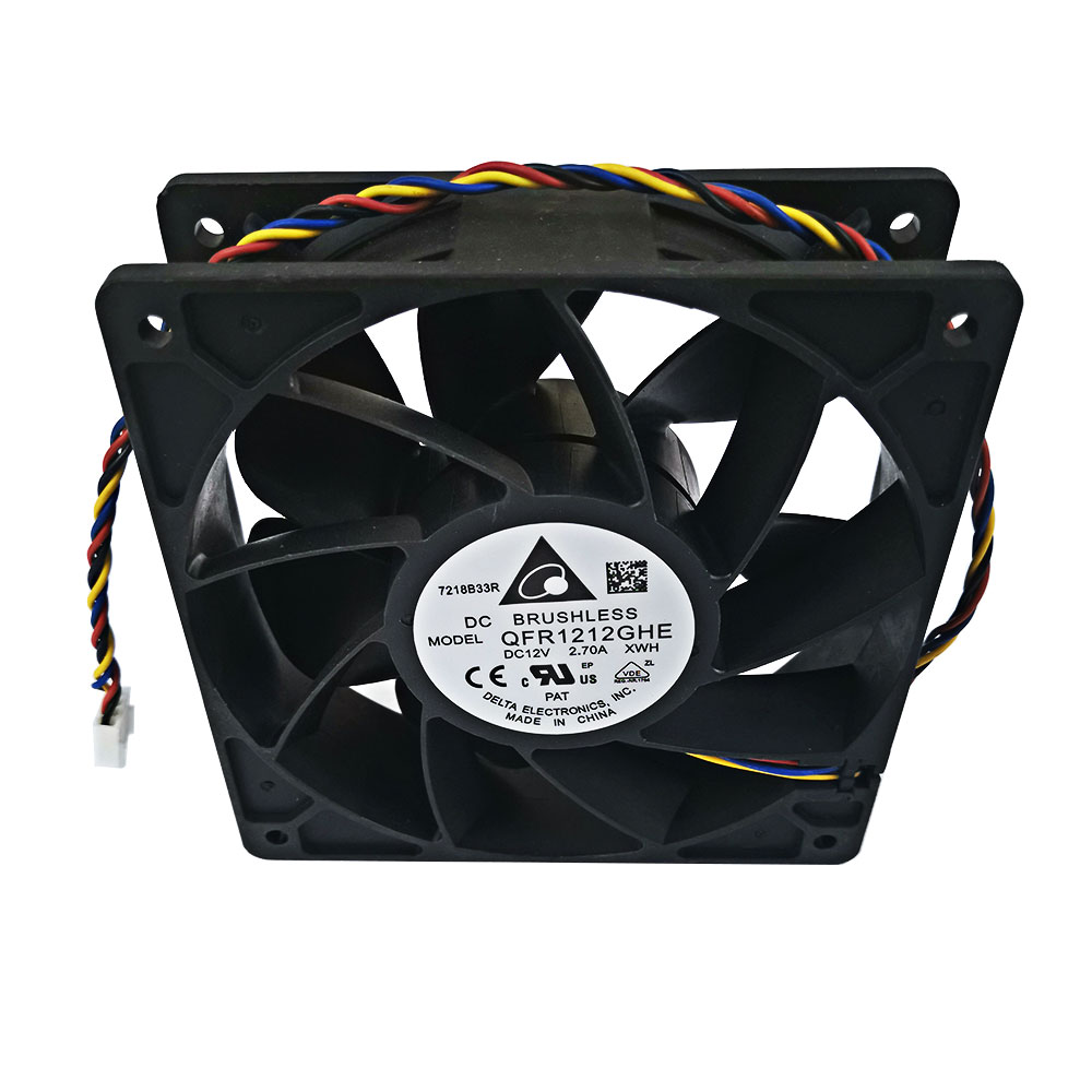 Fan 12*12 cm speed 6000 4pin mijnwerker ASIC voor AntMiner S9 S9j T9 + L3 + Z9Mini Z11 l3 + E3 X3 WhatsMiner M3 INNOSILICON T1