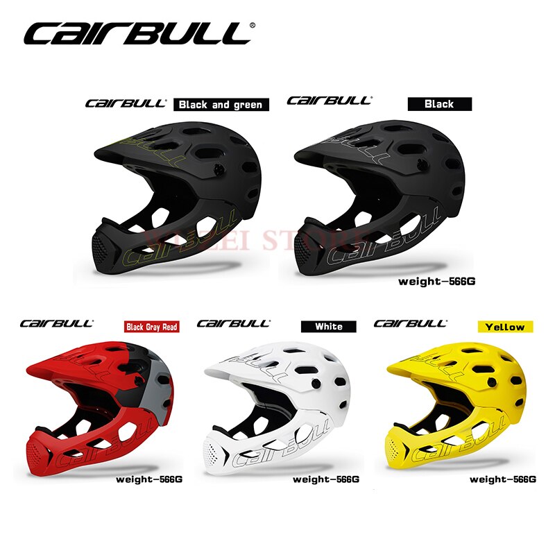 CAIRBULL – casque de vélo pour adultes, couverture complète, pour vélo tout-terrain, vtt, route, DH MTV, cyclisme de descente
