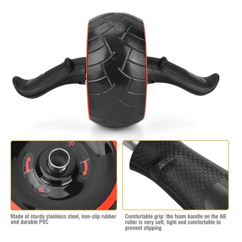 Ab Roller for Abs Workout Ab Roller Wheel Exercise Equipment for Home Gym Ab Workout Equipment Abdominal Exercise