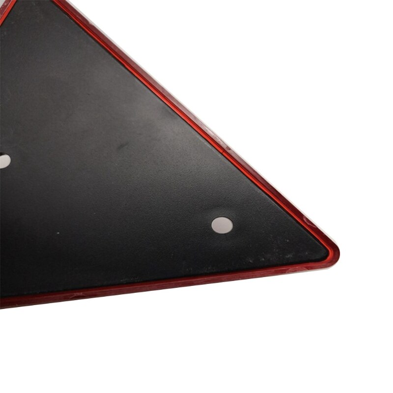 Warning Signs Reflector Rear Red Triangle Warning Reflector with Bolt for t.u.k.Trailer Lorry Bus Caravan Boat