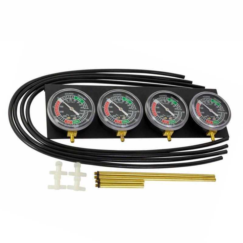 Motorcycle Carburateur Vacuüm Balancer Synchro Gauge 4 Cilinder Kit Brandstof Vacuüm Gauge Balancer