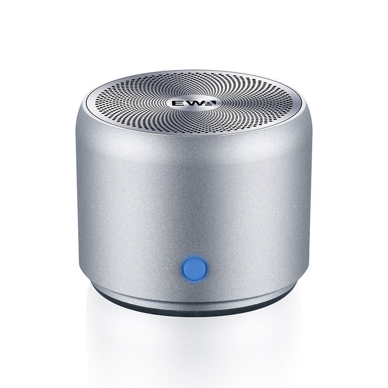 Mini Bluetooth Speaker Met Draagtas, Bass Radiator, Draagbare Speaker Bluetooth 5.0 Voor Buiten, Thuis, Douche: SILVER