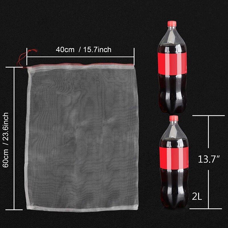 Plant Cover Bags, 20Pcs 23X15 Inch Watermelon Protection Bag with Draw String for Garden Yard Tomatoes Tree Young Plants