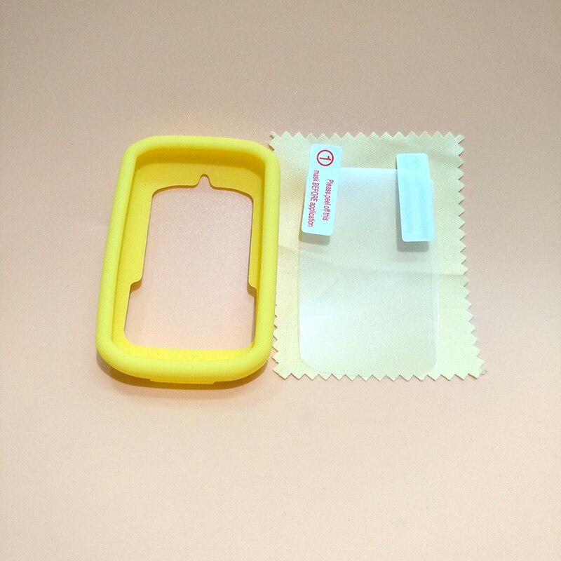 Bryton – étui pour ordinateur de vélo, housse de protection en caoutchouc, dessin animé, avec film HD (pour Bryton Rider 10 15): Yellow