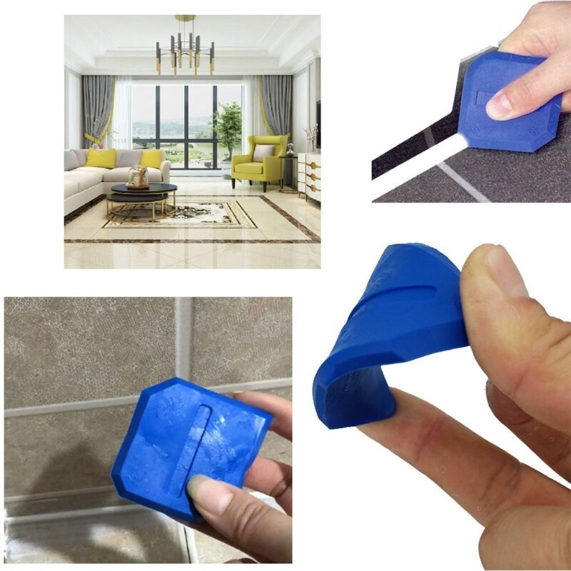 22 Pcs Caulking Tool Kit Caulk Caps Sealant Finishing Tool Silicone Caulk Removal Tool for Bathroom Kitchen HX6C