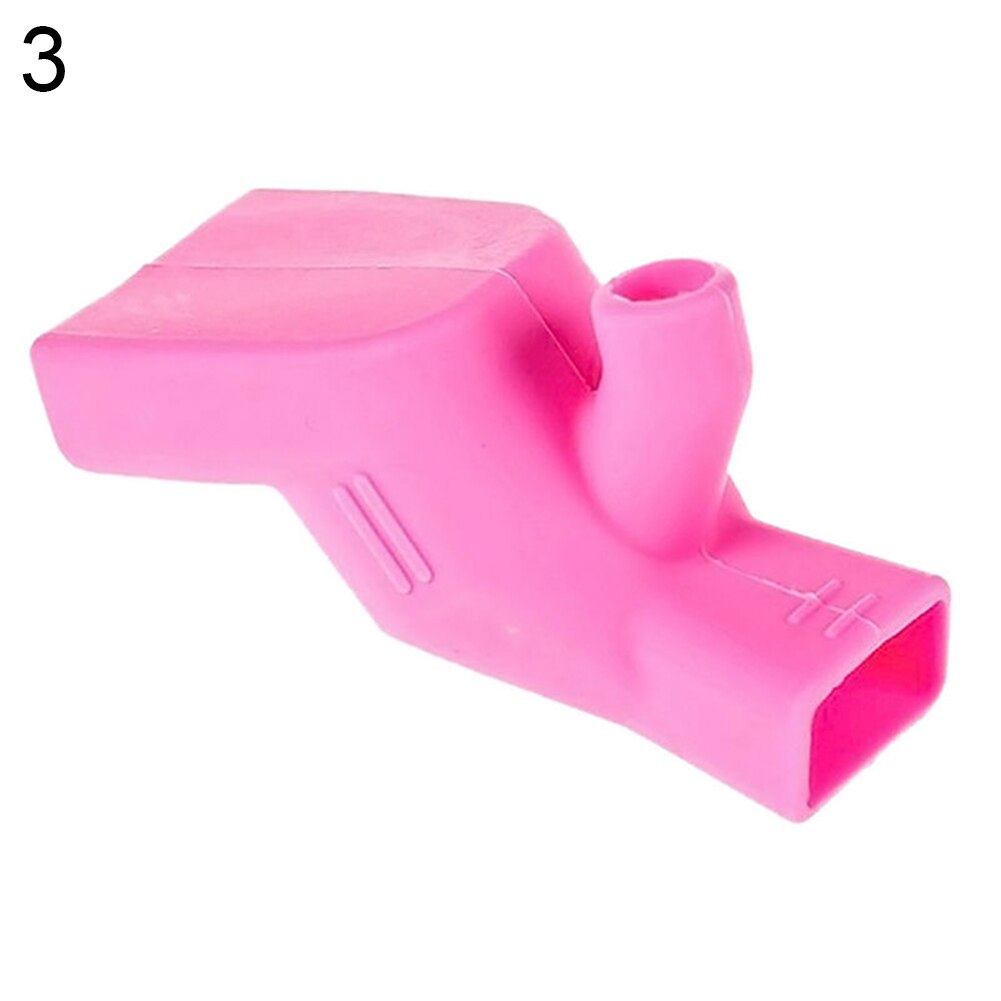 Keukenkraan siliconen waterkraan verlengstuk kinderbadkamer handwas hulpmiddelen: Roze