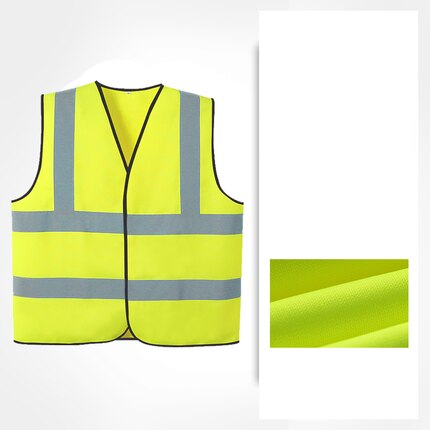 Hi Vis Safety Vest Reflective Riding Bike Bicycle Reflective Vest Cool Motorcycle Safety Vest Men Work Tool Vest Lightweight: cnss120058M yellow / XL