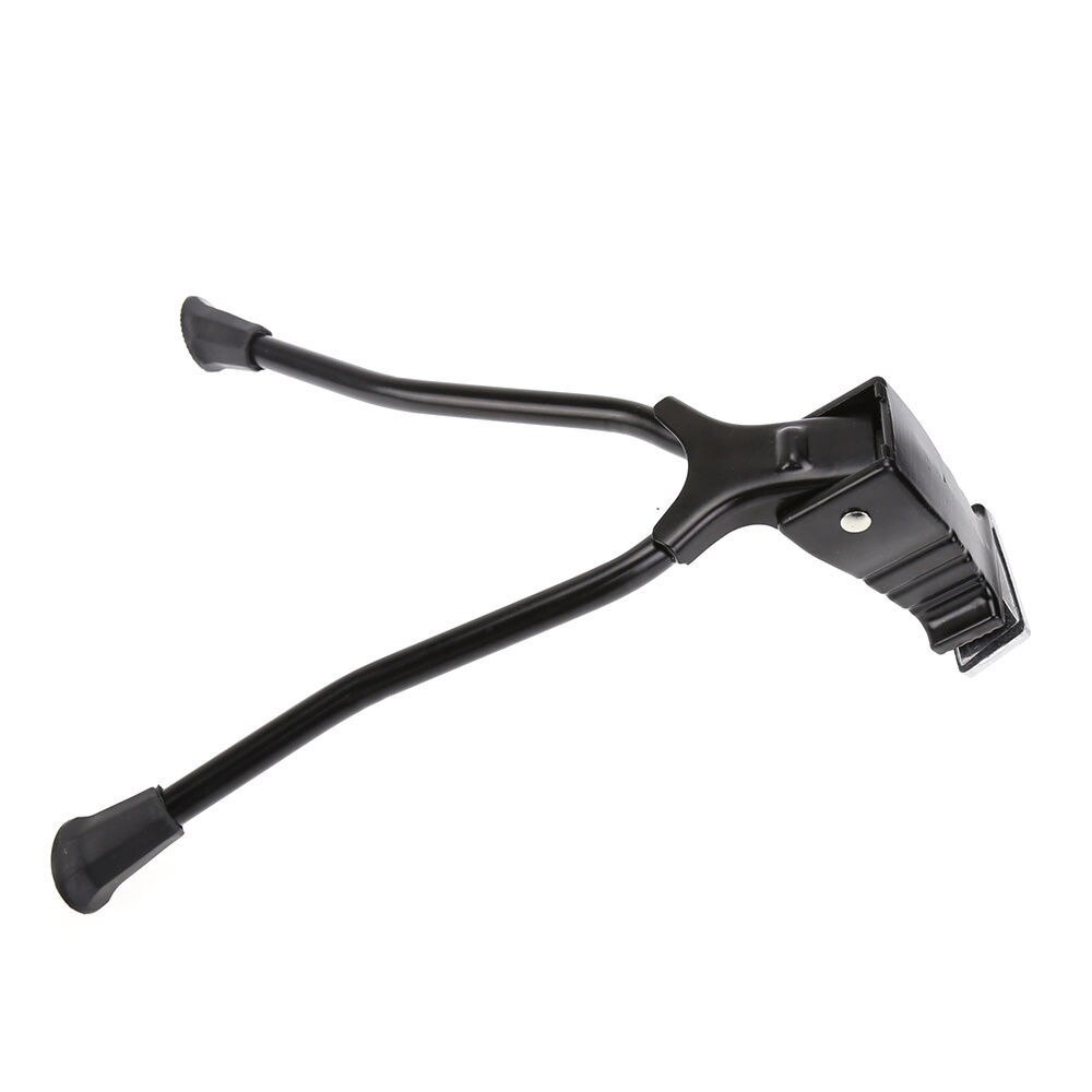 Pata de cabra de doble pierna para bicicleta de montaña, soporte de estacionamiento para bici de 26 pulgadas, trípode ajustable