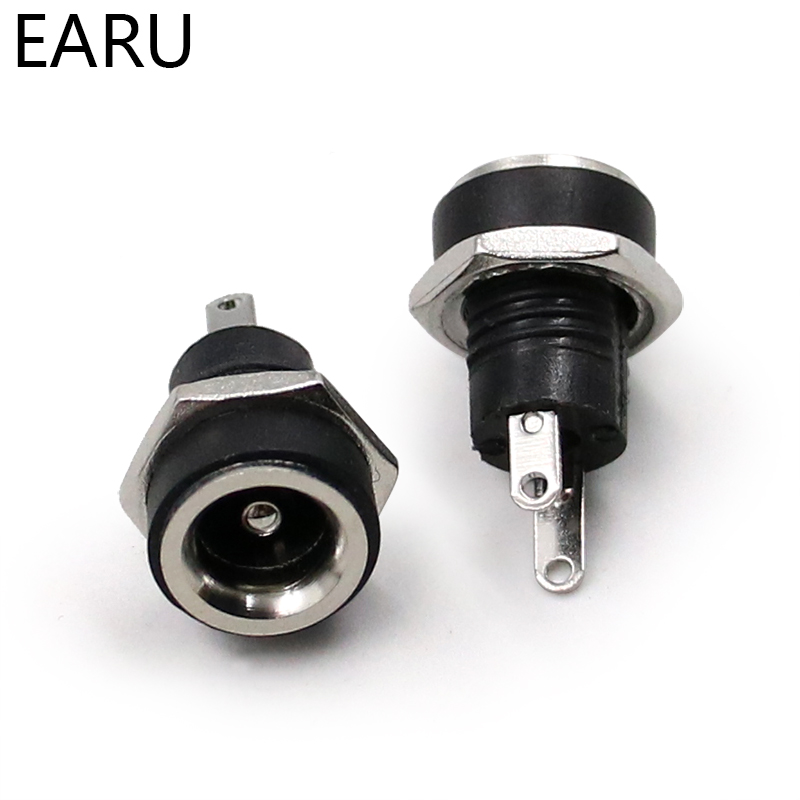 Connecteurs Mâle/femelle 2,1mm – Lot De 10, Pour Câbles D’alimentation, Tension 5V-38V