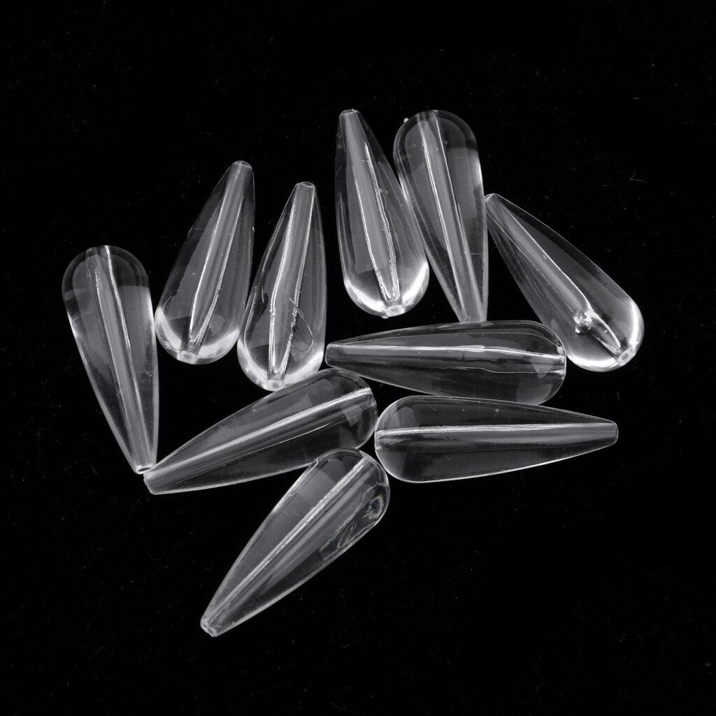 10 Pcs. Clear Bombarda Floats - Trout Float And Surface Control for