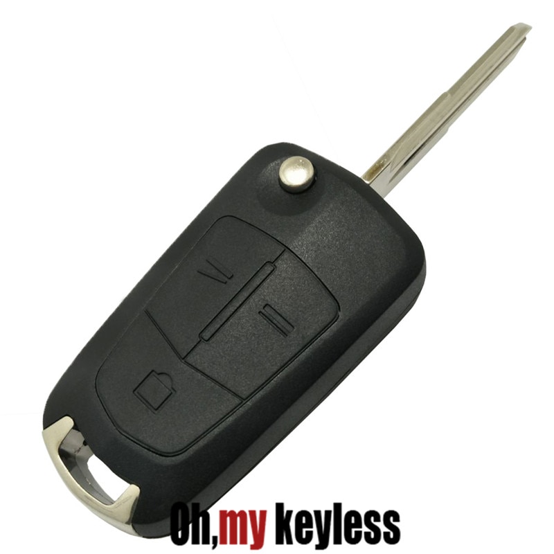 Keyless Entry afstandsbediening sleutel voor opel antara transponder chip sleutel 433 mhz vervangende sleutel