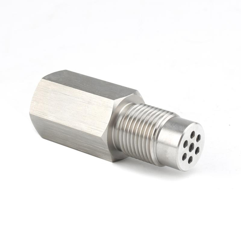 Accesorios para coche M18x1.5 Sensor de oxígeno O2 adaptador espaciador Bung Adaptador convertidor catalítico Fix Check Engine Light Fix P0420 code